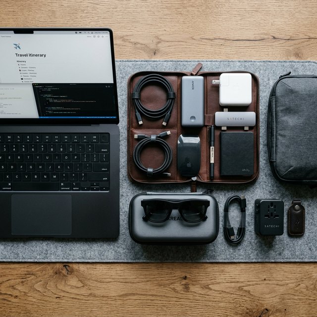 Premium Nomad Tech Kit for AR Workspace